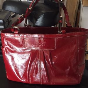 Red Coach Purse